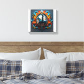 "Native American Dreamscape" Leinwanddruck (Insitu (Schlafzimmer))
