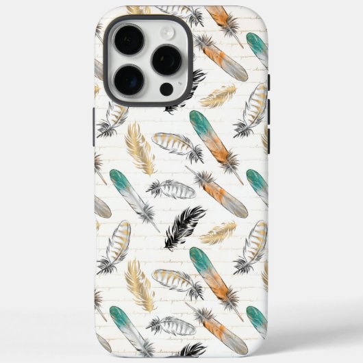 Native American Feather iPhone Case (Rückseite)