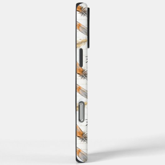 Native American Feather iPhone Case (Rückseite / Rechts)