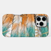 Native American Feather iPhone Case Hülle (Rückseite (Horizontal))