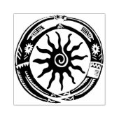 Native American Fertility Dance Design Briefmarke Gummistempel (Prägung)
