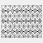 Native American Fleece Blanket (Vorderseite (Horizontal))