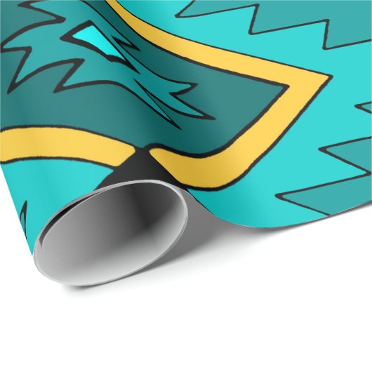 Native American Geschenkpapier (Rolleneckpunkt)