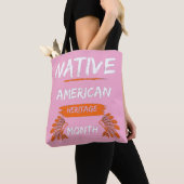 Native American heritage month pink tote bag Tasche (Von Nahem)
