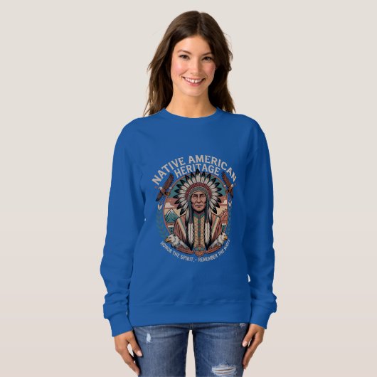 Native American Heritage  Sweatshirt (Vorne ganz)