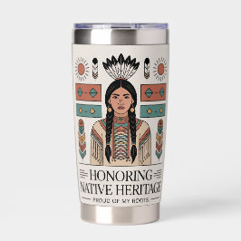 Native american heritage thermobecher