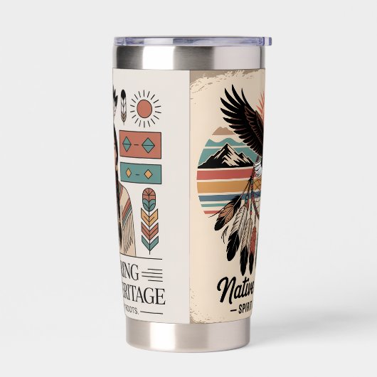 Native american heritage thermobecher (Links)