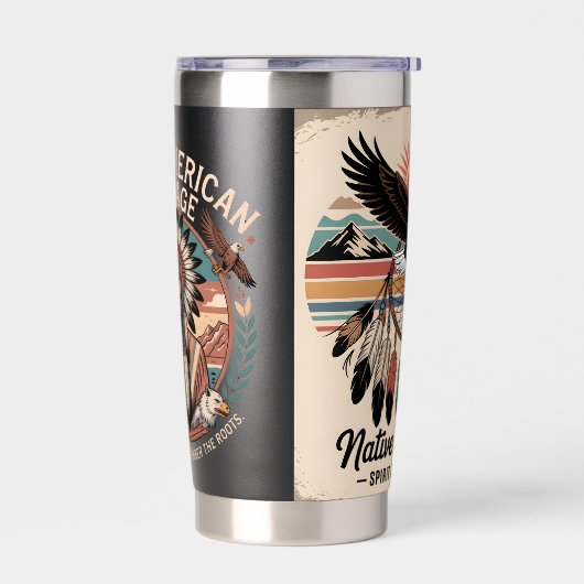Native american heritage thermobecher (Links)