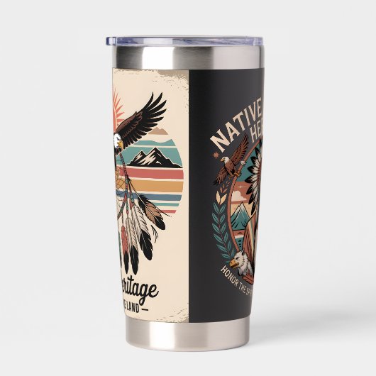 Native american heritage thermobecher (Rechts)