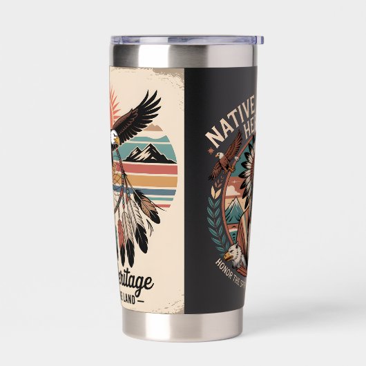 Native american heritage thermobecher (Links)