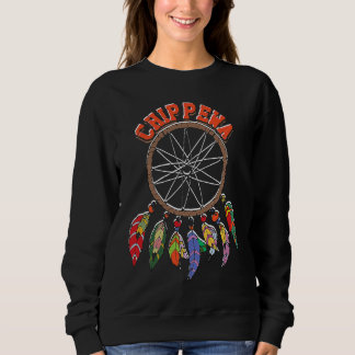 Native american indian dreamcatcher  Feathered Boh Sweatshirt