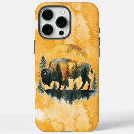 Native American iPhone Case mit Buffalo