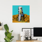 Native American Lakota Sioux Poster (Heimbüro)