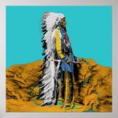 Native American Lakota Sioux Poster (Vorne)