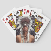 Native American Ojibwe Spielkarten (Rückseite)