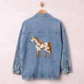 Native American Paint Horse Denim Jacket Jeansjacke (Hangar)