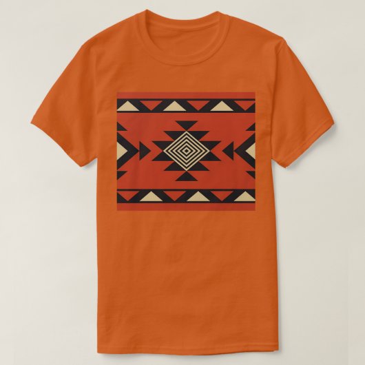 Native American Pattern Premium TShirt (Design vorne)