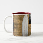 Native American Peace Feathers Designer Tasse (Links)