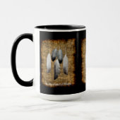 Native American Peace Feathers Designer Tasse (Links)