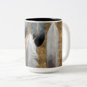 Native American Peace Feathers Designer Tasse (VorderseiteRechts)
