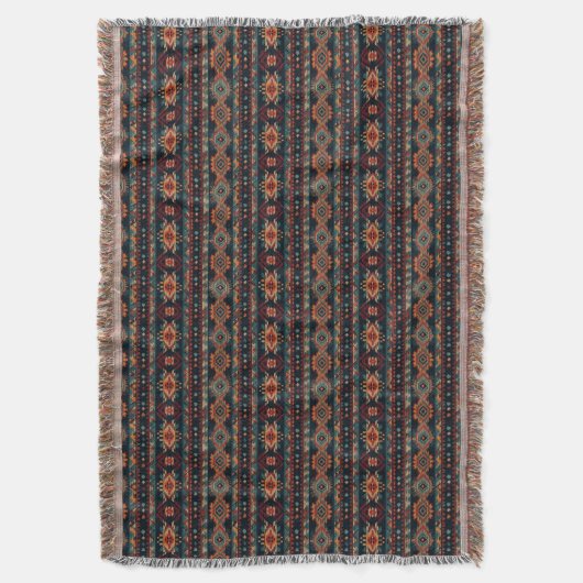 Native American Pendleton Throw Blanket Decke (Vorderseite Vertikal)