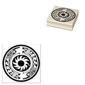 Native American Rainbow Spirits Design Briefmarke Gummistempel (Stempel)
