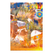 Native American RAINBOW WARRIOR SPIRITS Foto Prin (Vorne)