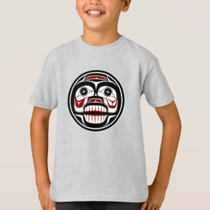 Native American Red Black Art Weull T-Shirt