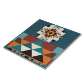 Native American Southwestern Tribal Design Fliese (Seite)