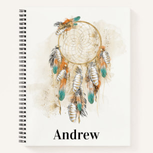 Native American Spiral Notebook Notizblock