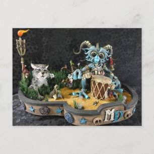 Native American Spirit Dragon Postcard Postkarte