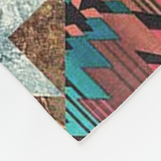 Native American Spirit Warrior Pullover Fleecedecke (Ecke)