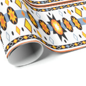 Native American Sun Muster Wrapping Paper Geschenkpapier (Rolleneckpunkt)