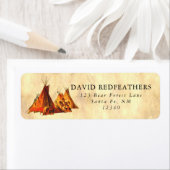 Native American Tipi Assiniboine Tipis Parchment (Insitu)