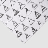 Native American Tipi Zents CUSTOM HINTERGRUND FARB Seidenpapier (Ausschnitt)