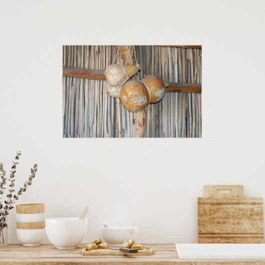 Native American Water Jugs Poster (Küche)