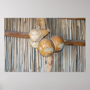 Native American Water Jugs Poster