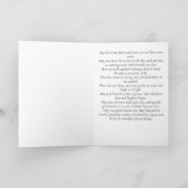 Native American Wedding Gratulation Karte (Innenseite)