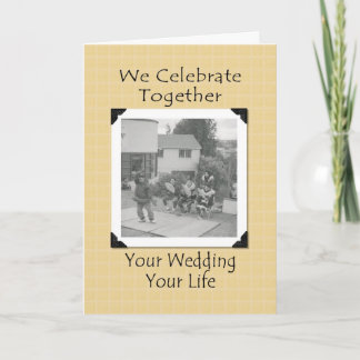 Native American Wedding Gratulation Karte