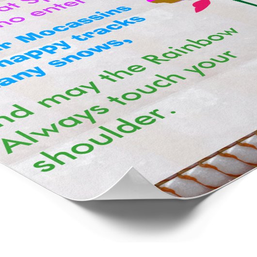 Native American Wisdom Quotes Poster (Ecke)