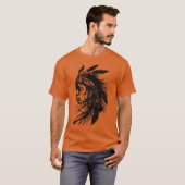 Native American Woman T-Shirt (Vorne ganz)