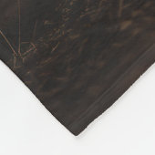 Native American Woman Throw Blanket Fleecedecke (Ecke)