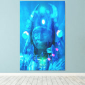 Native American Zauberer Leinwanddruck (Insitu (Holzboden))