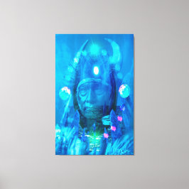 Native American Zauberer Leinwanddruck