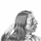 NATIVE AMERIKANER DIE CUT AUTO DECAL STICKER (Vorderseite)