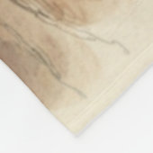 NATIVE AMERIKANISCHE KRIEGERIN FLEECEDECKE (Ecke)