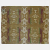 NATIVE AMERIKANISCHE (simulierte) Fleece Blankets (Vorderseite (Horizontal))