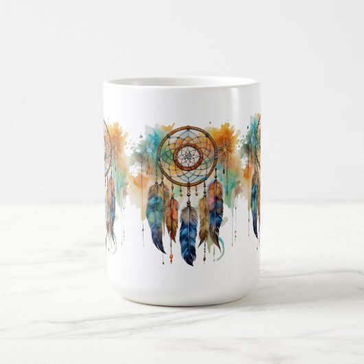 NATIVE AMERIKANISCHE TRAUMFANG KAFFEETASSE (Mittel)