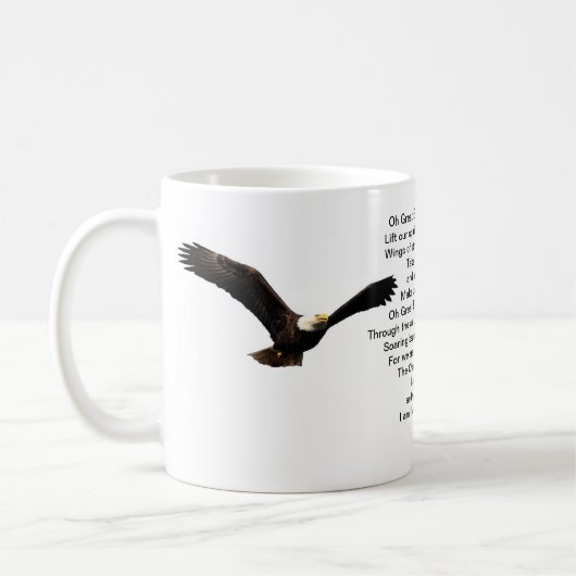Native Amerikanische Ureinwohner Anthem Kaffeetasse (Links)