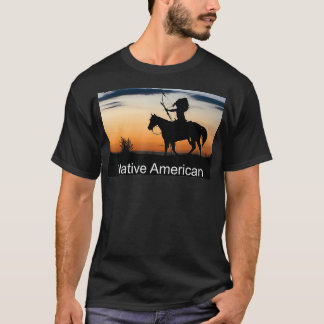 NATIVE Amerikanische Ureinwohner Bow Arrow Horse W T-Shirt